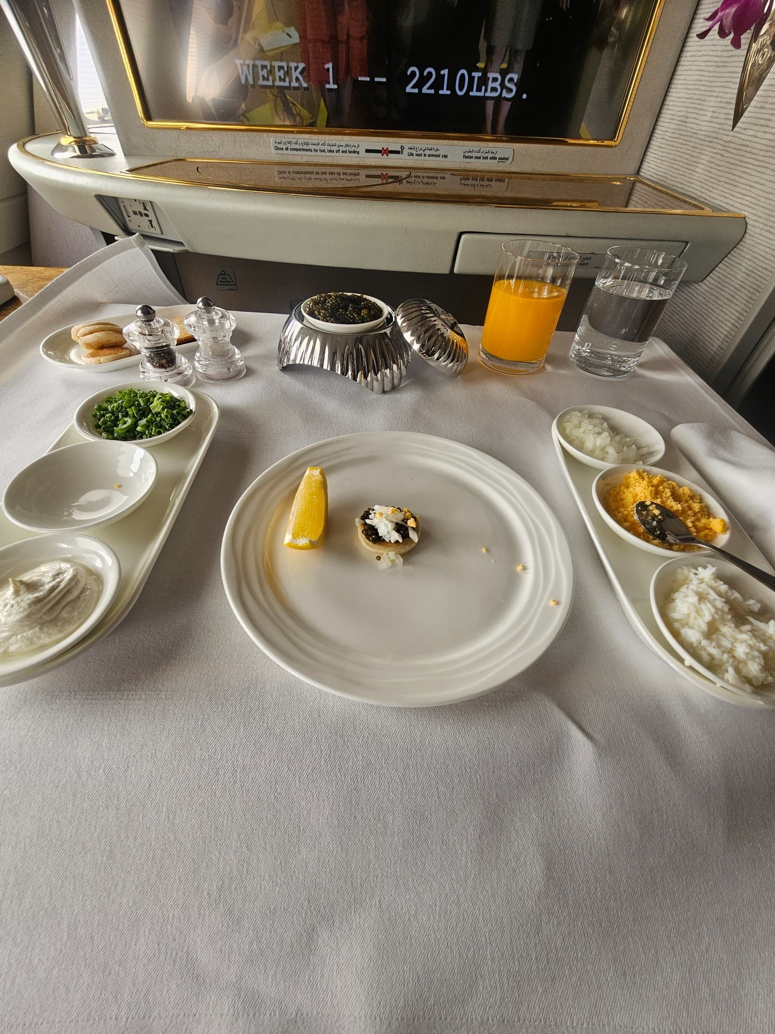 A serene resort view